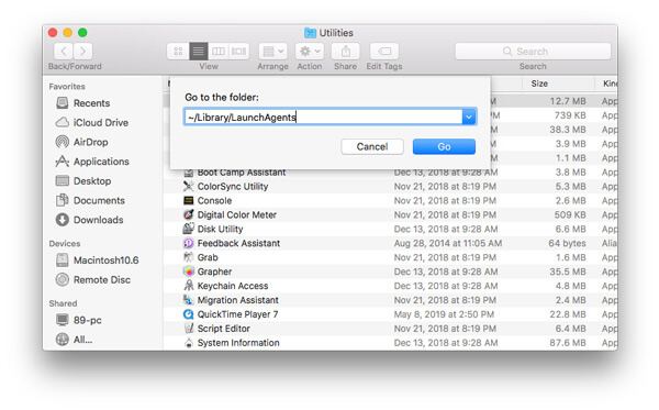 get rid of advanced mac cleaner popup